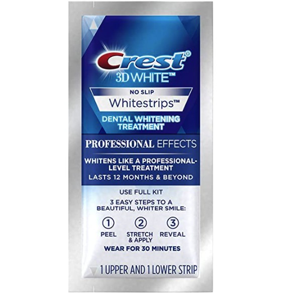 Miếng dán răng Crest 3D White Professional Effects Whitestrips (1m)