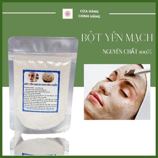 Bột yến mạch nguyên chất đắp mặt uống liền làm đẹp