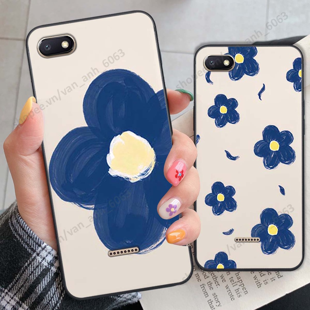Ốp lưng Xiaomi Redmi 4A / 5A / 6A in hình hoa, gấu rich bear nghệ thuật, thời trang
