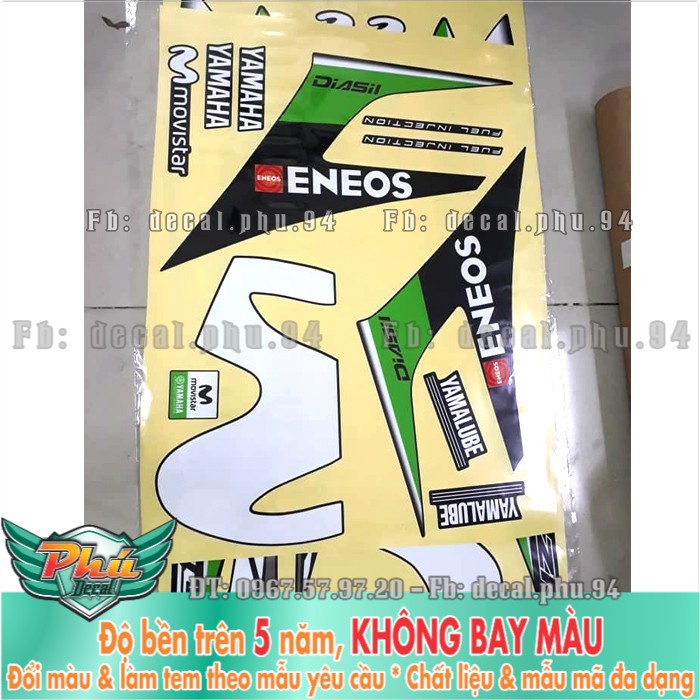 Tem rời EX 150 đen xanh Movistar UV (P) -1
