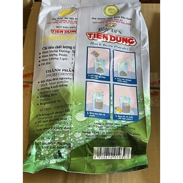 Bột đậu đen Tiên Dung