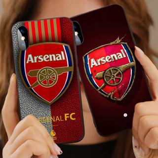 Ốp điện thoại mềm họa tiết câu lạc bộ bóng đá Arsenal Q5 thích hợp cho iPhone 6 6s 7 8 Plus X XR Xs 11 Pro Max SE 2020