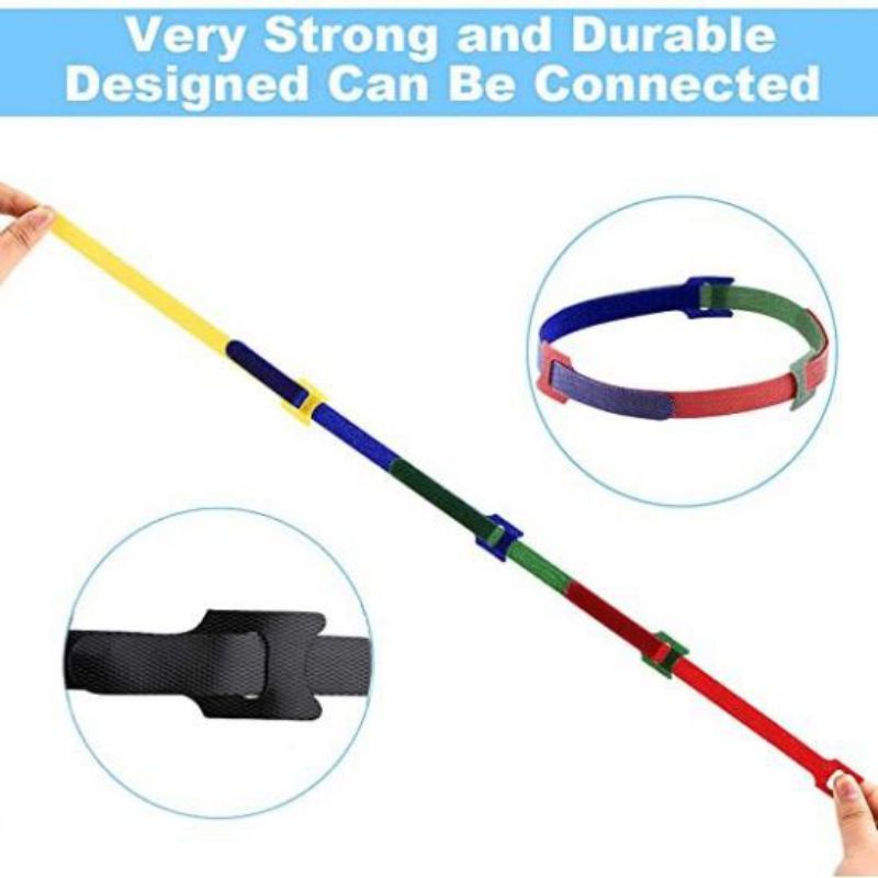 Set 5 Dây Dán Buộc Cố Định Cáp Sạc Điện Thoại, Dây Điện Gọn Gàng Tiện Lợi