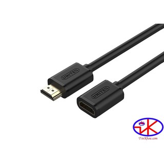 Cáp HDMI nối dài 3m Y-C166 Unitek Ultra 4K (1 ĐẦU ĐƯC 1 ĐẦU CÁI )