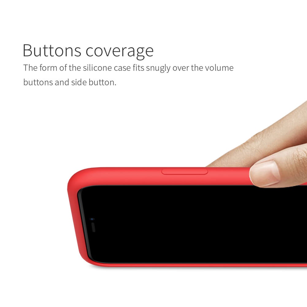 Ốp lưng chống sốc silicon Nillkin Flex Pure Cover Case cho iPhone 11 Pro / 11 Pro Max mỏng 1mm - hàng nhập khẩu