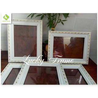 Bộ 10 khung hình khung ảnh 13x18cm để bàn+treo tường