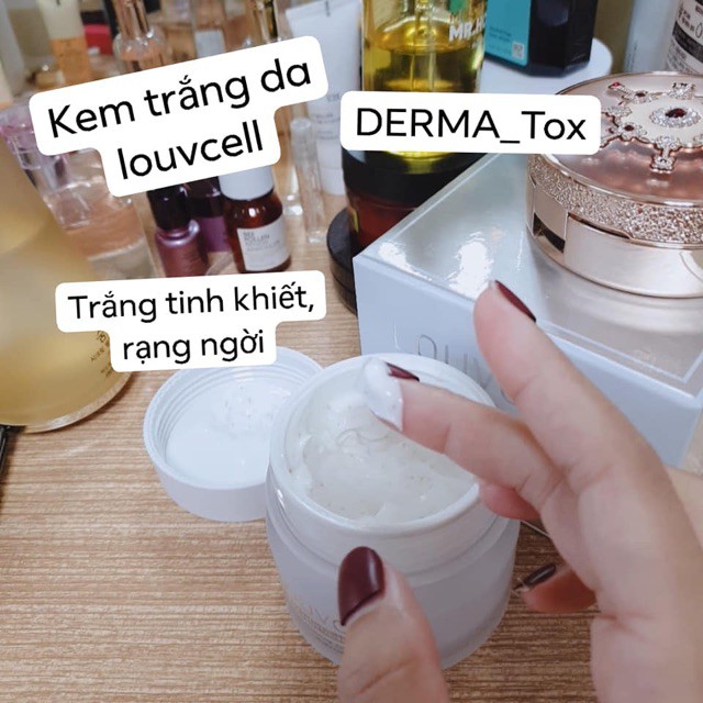 KEM DƯỠNG TRẮNG DA CĂNG BÓNG nâng tone Louvcell Cream 50g Chuẩn Hàn