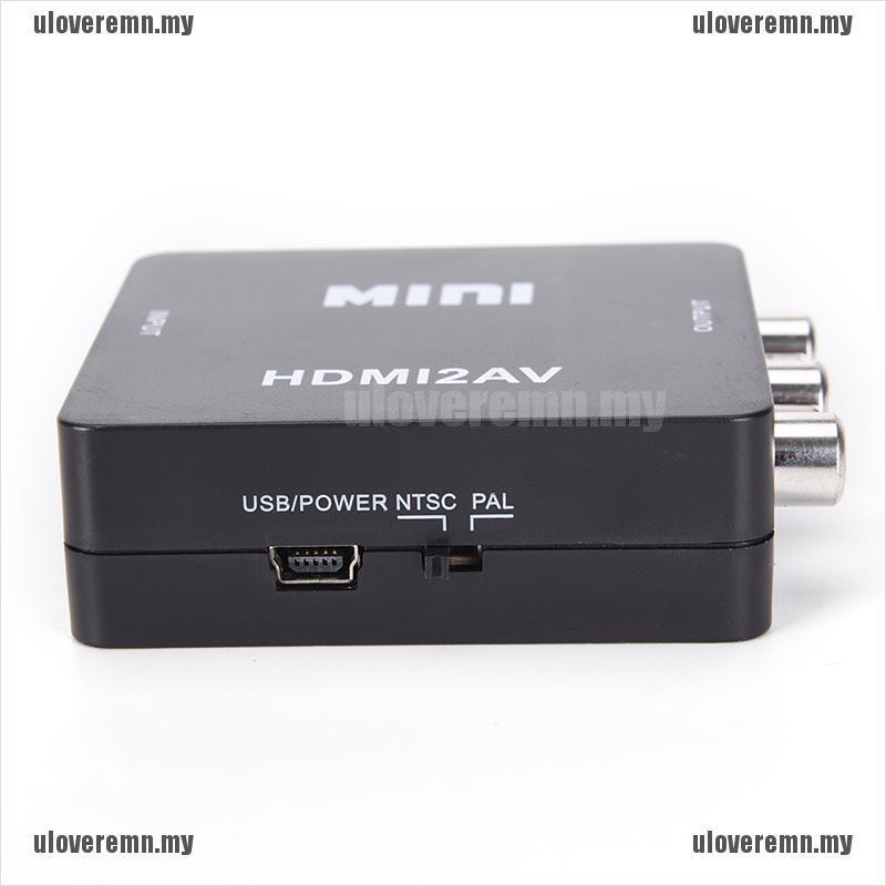 Bộ Chuyển Đổi Hdmi Sang Rca Av / Cvbs Hd 1080p Mini Hdmi2av