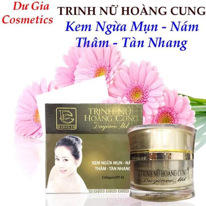 Kem Trinh Nữ Hoàng Cung Ngừa Mụn Nám Thâm Tàn Nhang Đủ Màu