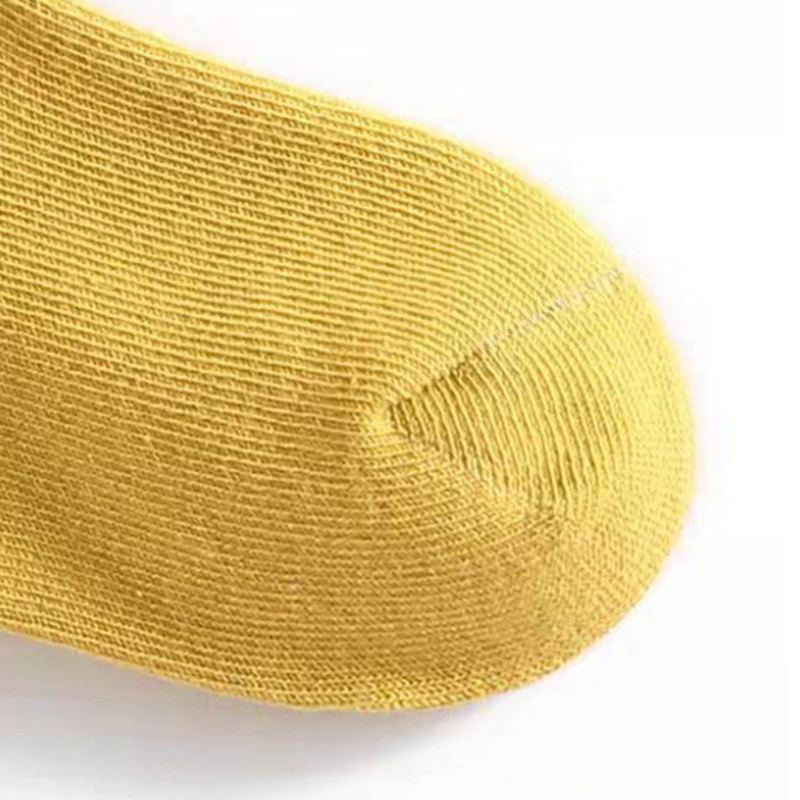 Bộ 5 Đôi Vớ Cotton Họa Tiết Chữ Cái Màu Sắc Tương Phản Giữ Ấm Mùa Đông Cho Bé