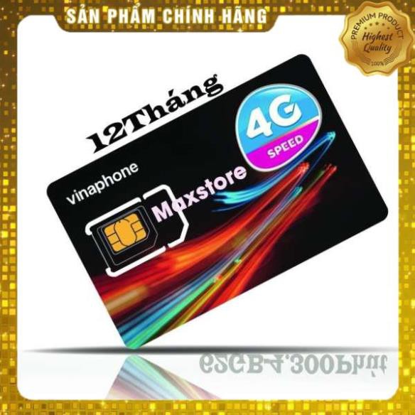 [Free 12 tháng]Sim 4G Vinaphone Đỉnh 2020 D60G 12T trọn gói 1 năm Tặng 62GB/tháng +1500phut gọi nội mạng+50p ngoại mạng