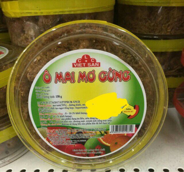 Ô mai Vietsan các loại việt san 150g