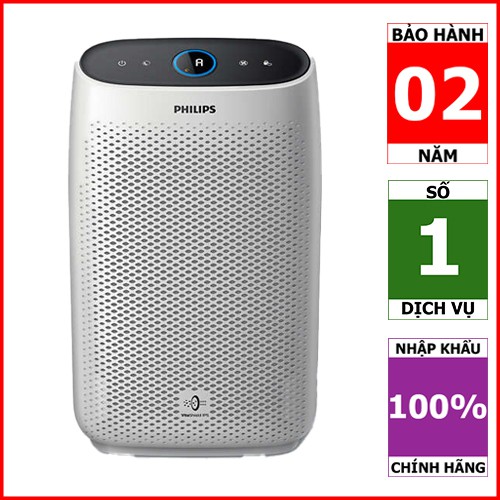 [Mã ELHA10 giảm 6% đơn 5TR] Máy lọc không khí Philips AC1215/10 Series 1000 (63m² - Hàng chính hãng)