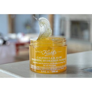 Mặt nạ Kiehl's hoa cúc Calendula & Aloe Soothing Hydration Mask 100ml