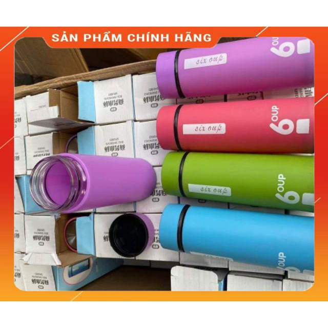 [HÀNG SIÊU TỐT] XẢ KHO Bình nước 6UP 450ml lõi thủy tinh tuyển sỉ sll