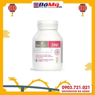 Viên uống bổ sung Kẽm Bio Island ZinC 120 viên cho trẻ từ 1 tuổi của Úc chính hãng