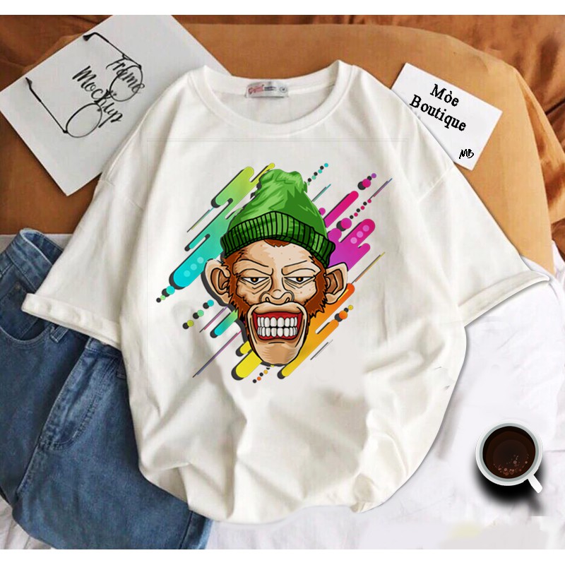 Áo Thun Chất Monkey Unisex