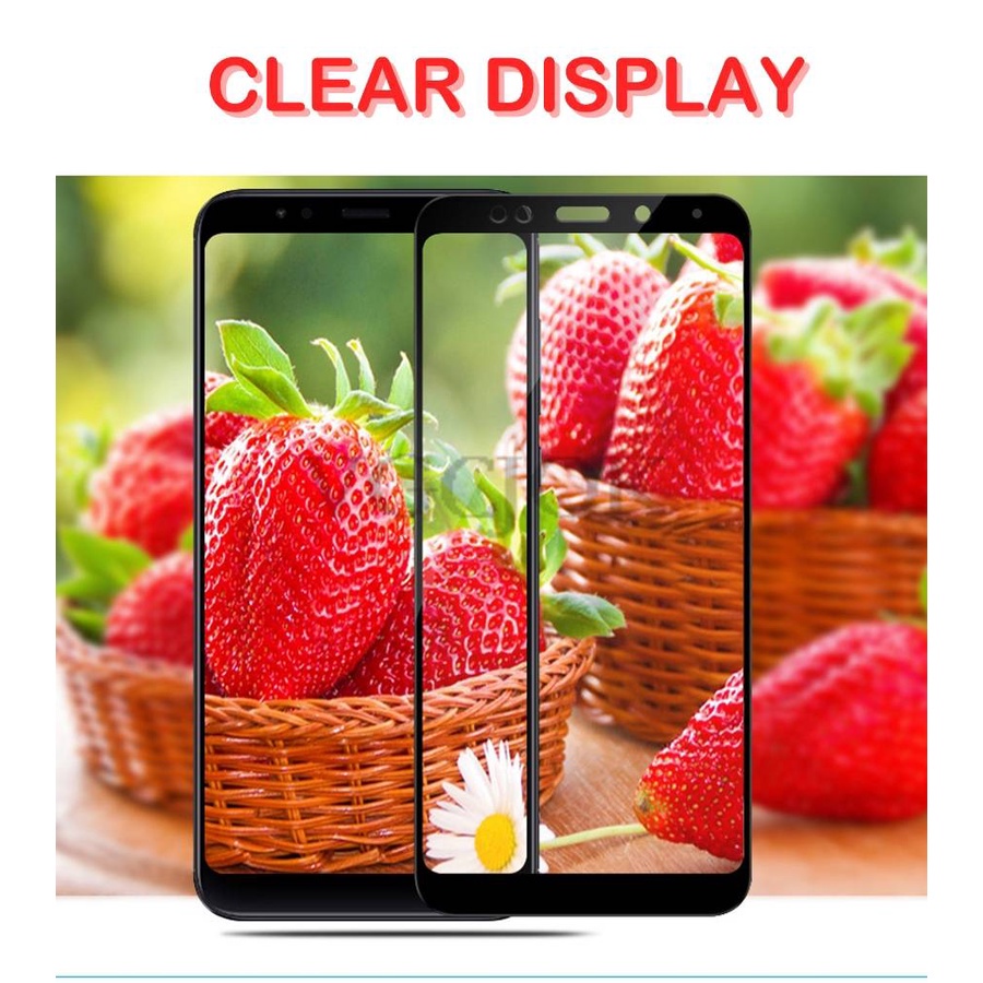 Kính cường lực 9H bảo vệ toàn màn hình cho Xiaomi Redmi 5 Plus 5A Go 6 6A 7A S2 Redmi Note 5 5A 6 Pro