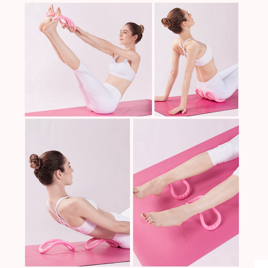 Vòng đeo tay ma thuật gia dụng Hàn Quốc, Thiết bị tập luyện giảm béo Pilates đa năng / Vòng tập Yoga kháng