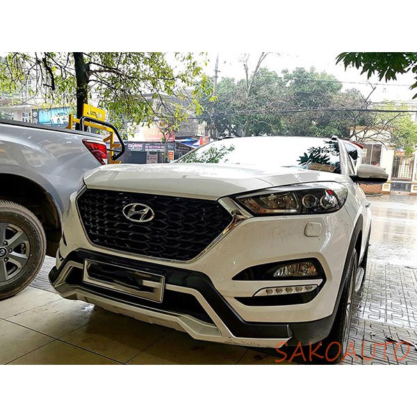 Mặt calang, mặt ca lăng độ xe Tucson 2016 - 2018