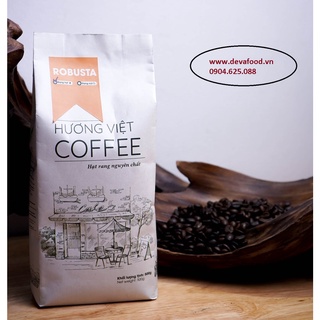 Cà Phê Robusta Rang Mộc Nguyên Chất (Bột Pha Máy)