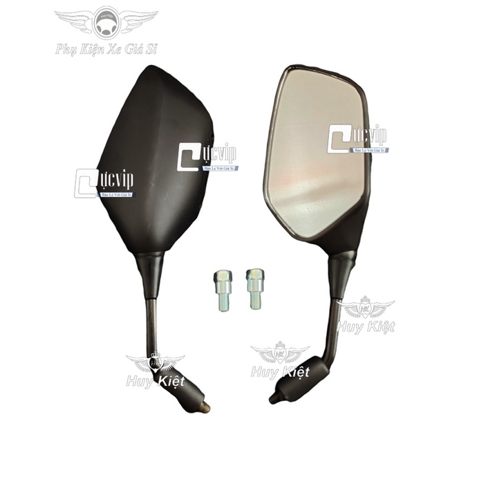 Cặp Kính Gương Chiếu Hậu PCX 2010 - 2022 (Mẫu Mới 2022) Gắn Tất Cả Dòng Xe Honda Chân Kính 10Ly MS5256