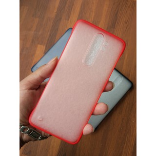 Ốp lưng viền Xiaomi note 8 / note 8 Pro mặt lưng nhám mờ cao cấp