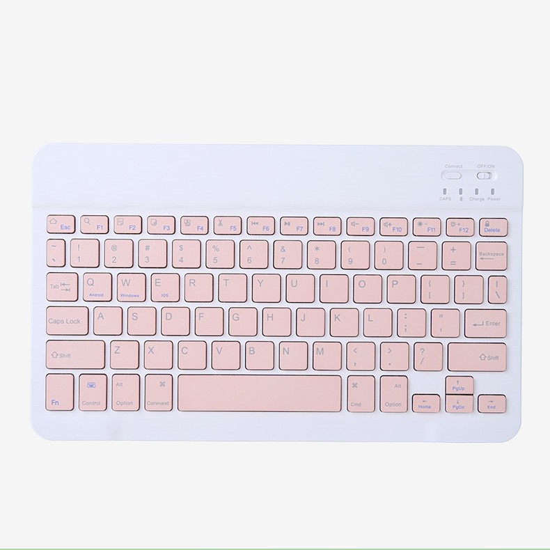 primitive 10-Inch Portable Bluetooth Keyboard Universal External Keyboard For Android/iOS/Windows Systems