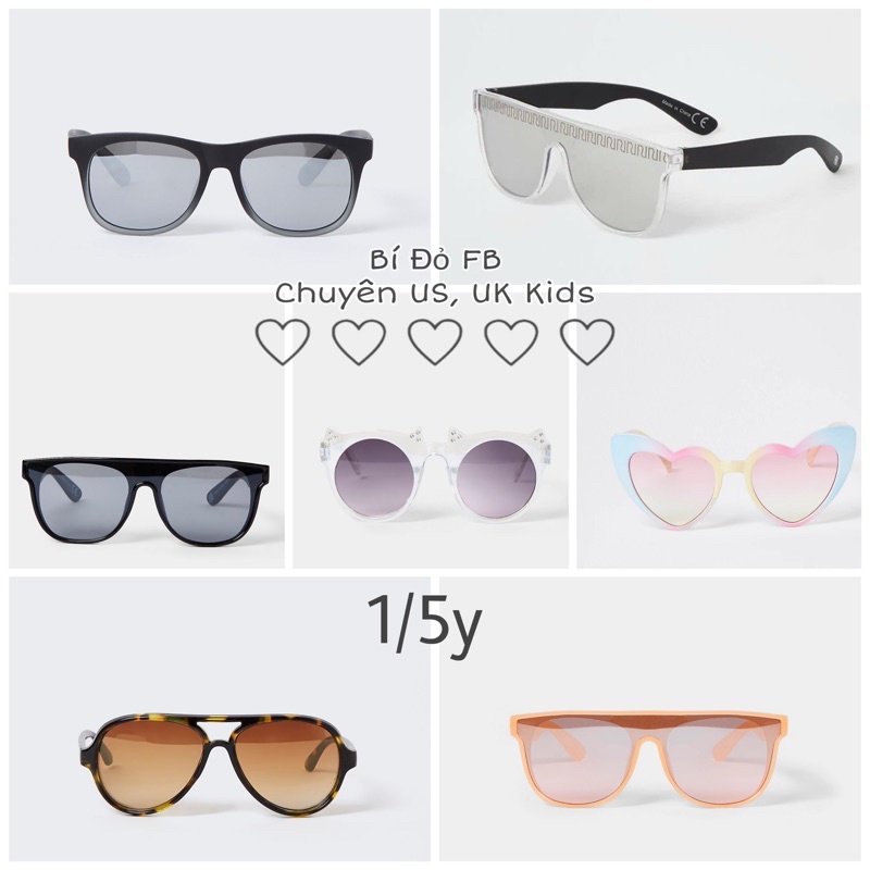 Mắt kính primark uk cho bé