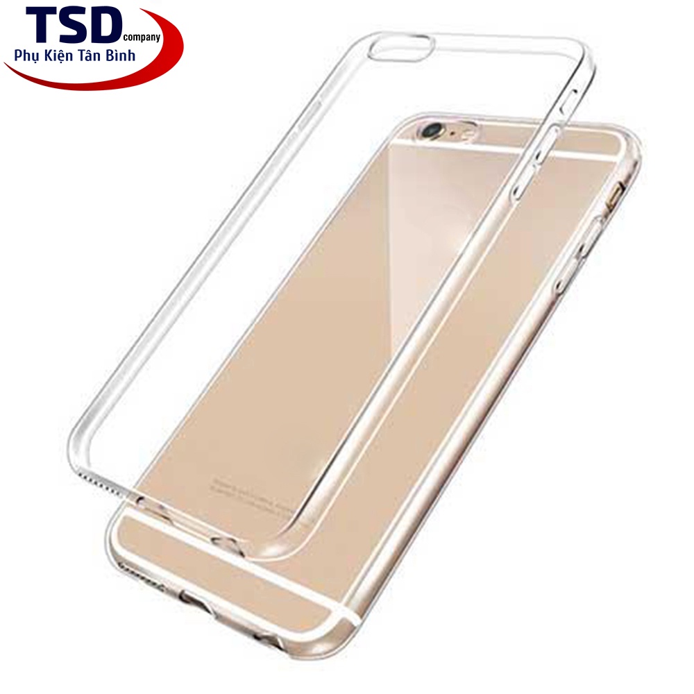 Ốp Lưng Silicon Cho iPhone Trong Suốt
