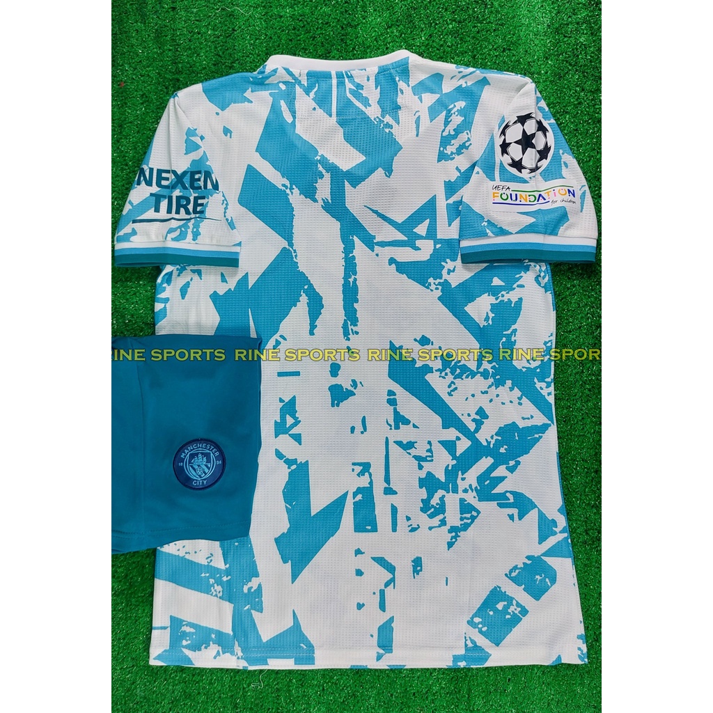 Bộ áo bóng đá MC ( Manchester City ) bản đặc biệt Super hàng thailand 2022-20232 Giống thi đấu