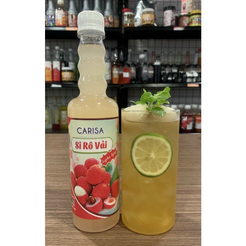 Siro Carisa Chai 500ml - Siro Làm Trà Trái Cây, Trà Sữa, Làm Bánh, Thạch Rau Câu