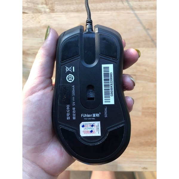 Chuột Fuhlen G90 bong sơn