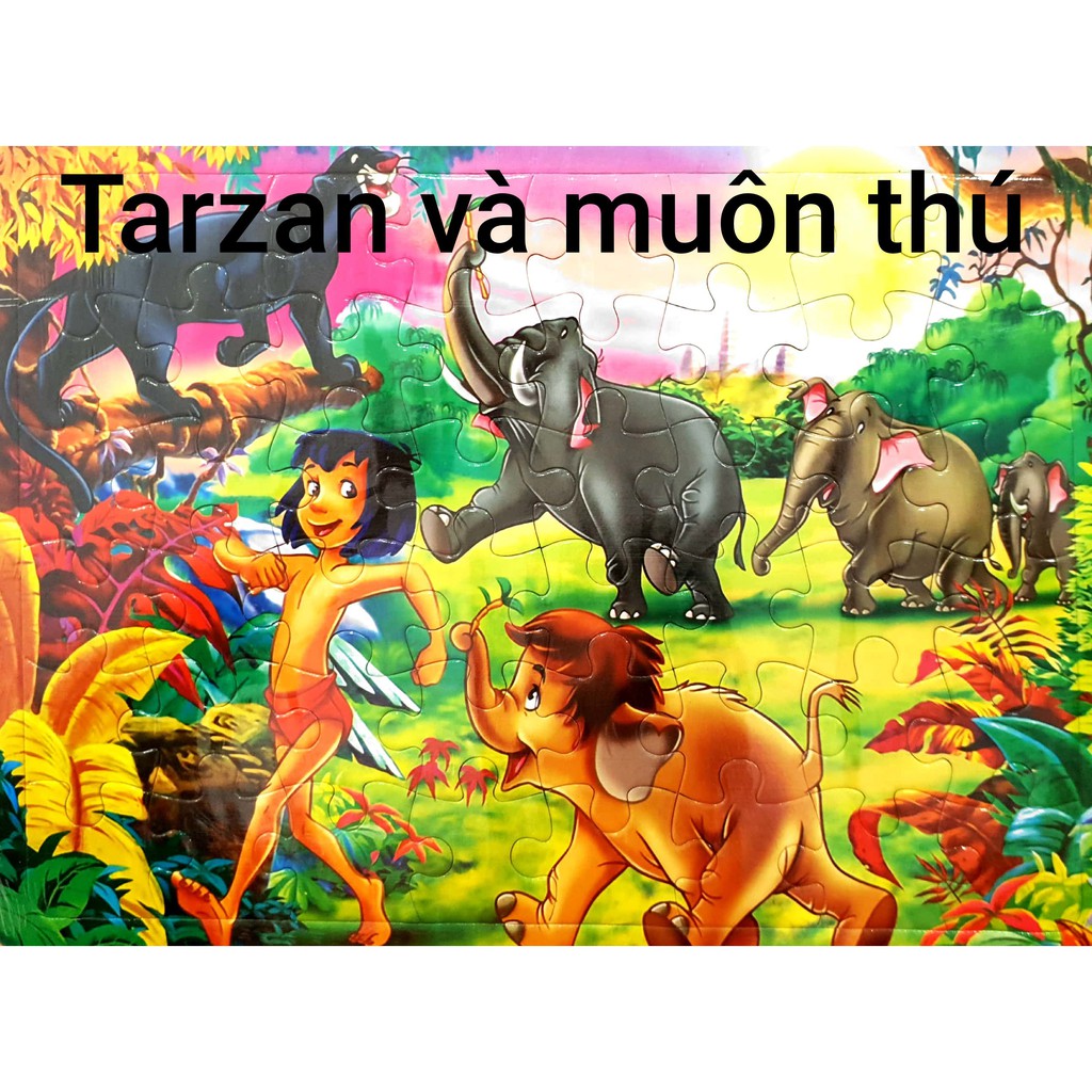 Ghép Hình Và Tô Màu - Tranh Tô Màu Và Ráp Ghép Hình Thông Minh