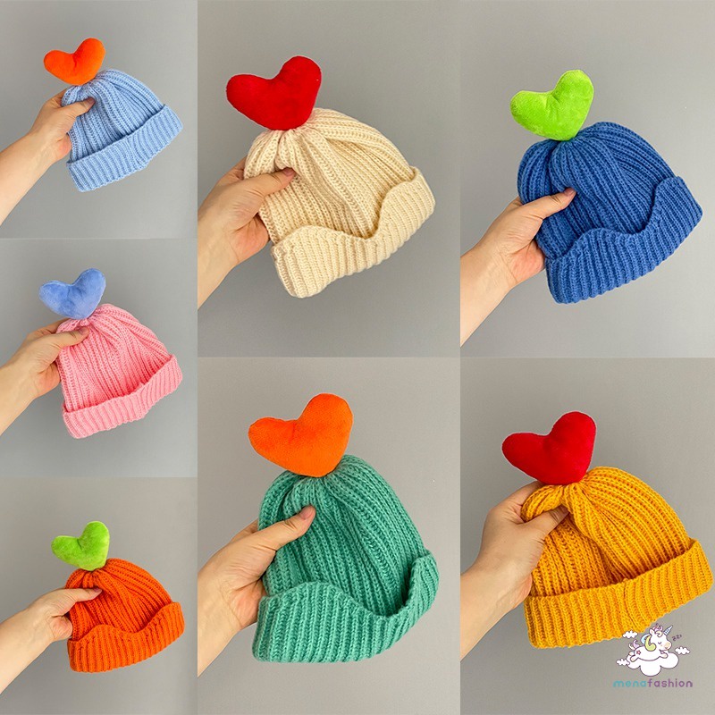 Mũ Đan Len Co Dãn Thời Trang Cho Bé