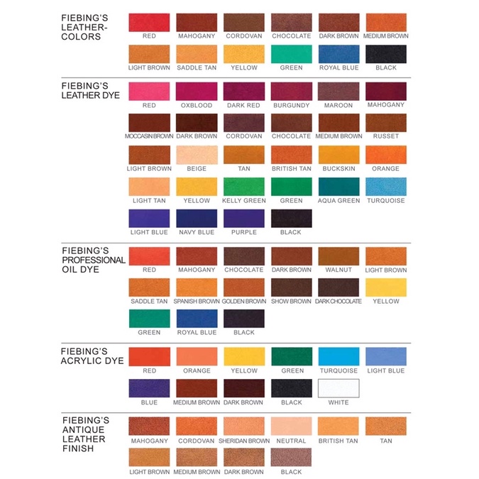 Q.a.G Fiebing's Pro dye chuyên nhuộm da,da lộn, vải cho giày dép, áo khoác ...
