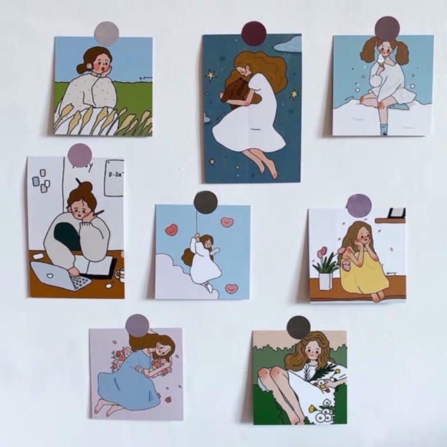 [CÓ SẴN] SET 9 TẤM POSTCARD