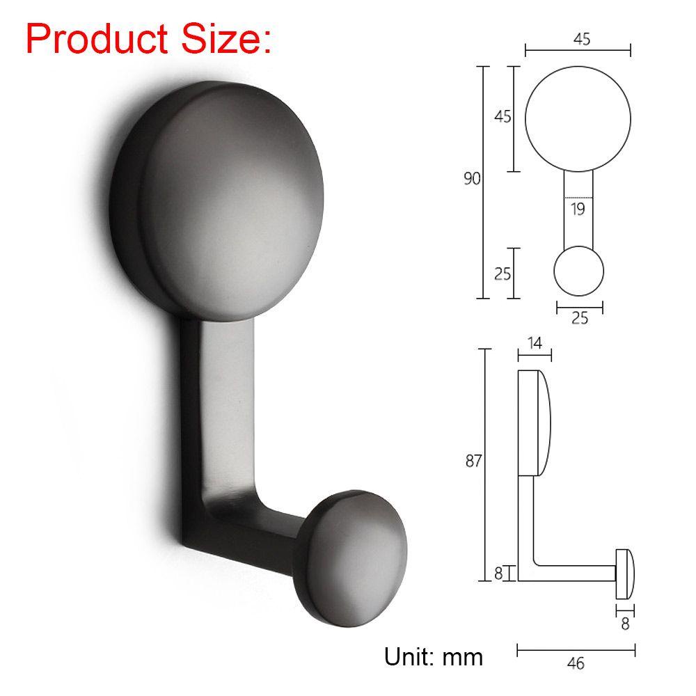 Móc Treo Đồ Gắn Tường Bằng Hợp Kim Kẽm Chất Lượng Cao