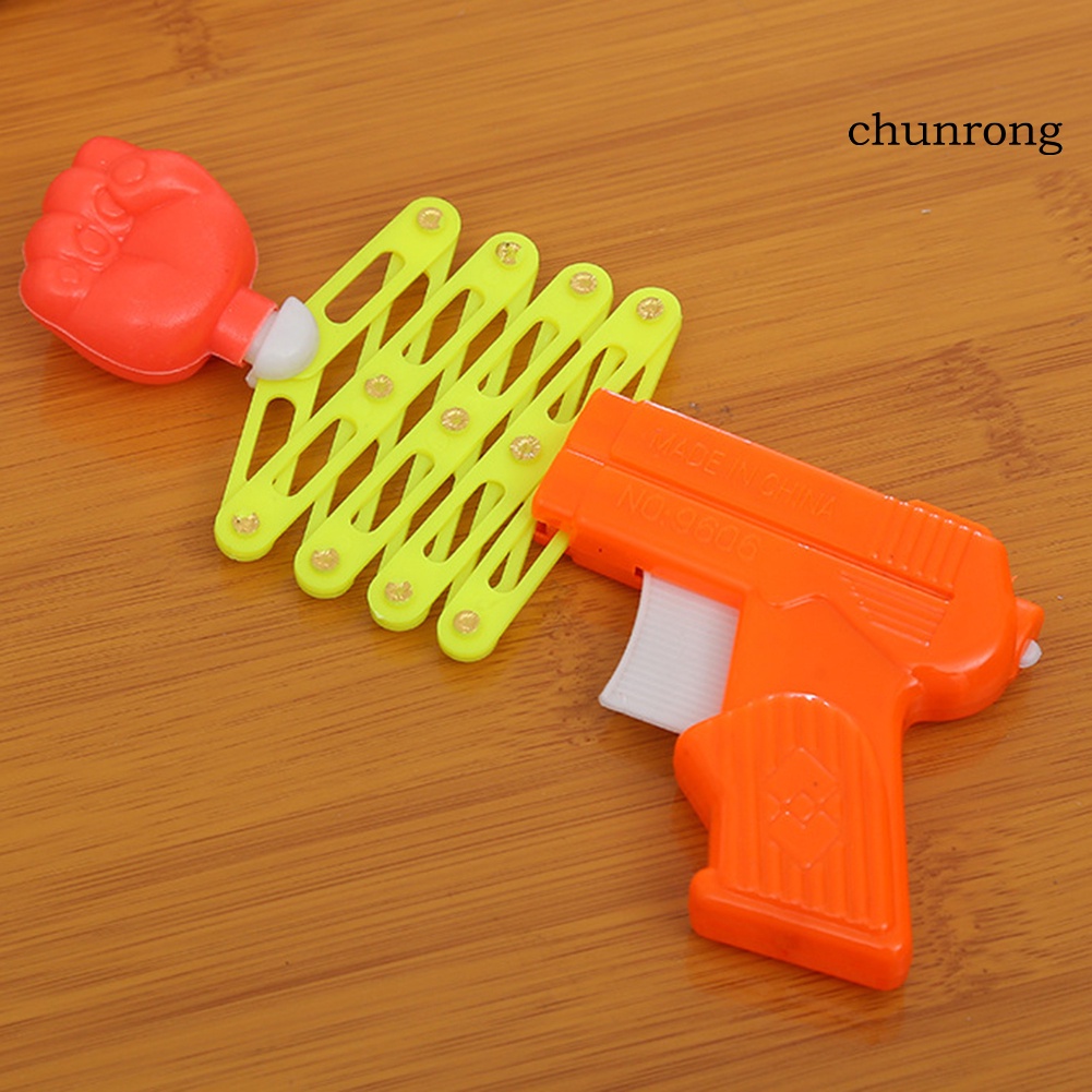 Cr Đồ Chơi Bắn Súng Lò Xo Bằng Nhựa Có Thể Thu Gọn Vui Nhộn Cho Bé