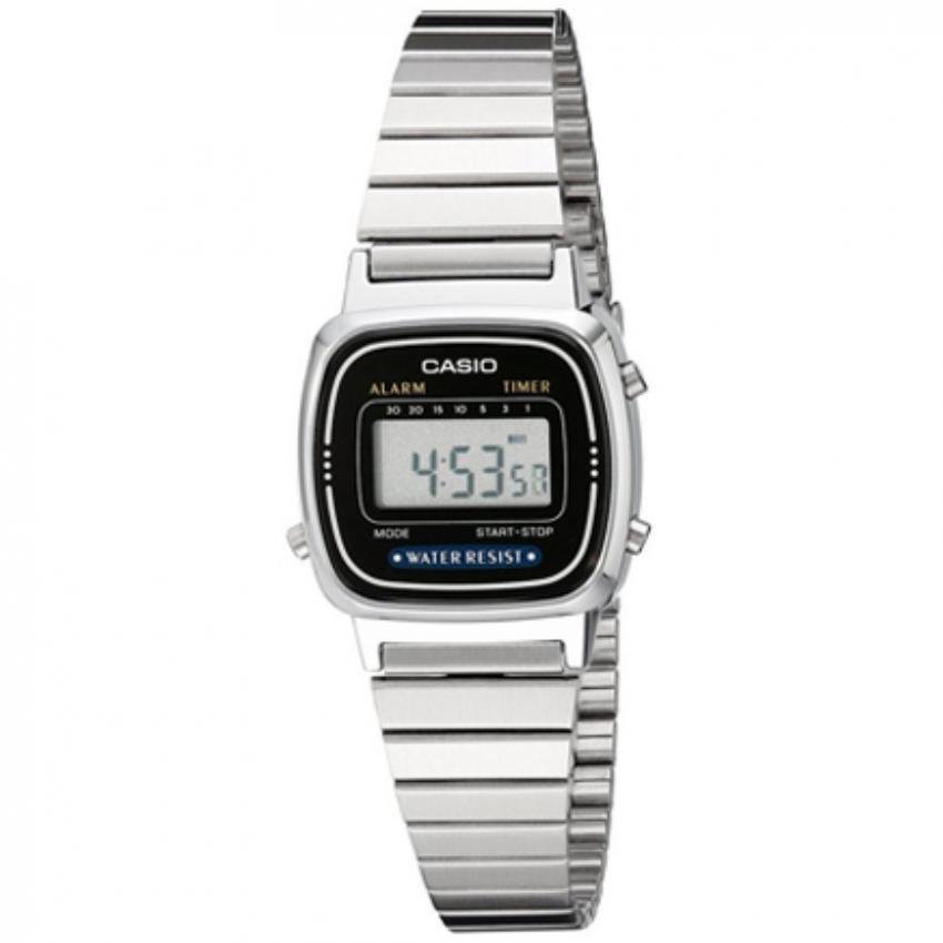 Đồng hồ nữ dây thép không gỉ Casio chính hãng LA670WA-1DF
