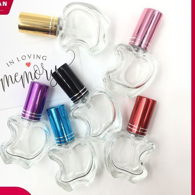 Lọ chiết nước hoa hình táo 10ml / chai xịt nước hoa / lọ dầu thơm , phụ kiện du lịch