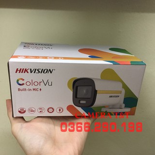 Camera HDTVI ColorVu Hikvision DS-2CE10DF3T-FS - 2MP