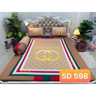 Bộ drap thun lạnh ý 5D cao cấp Ms 596