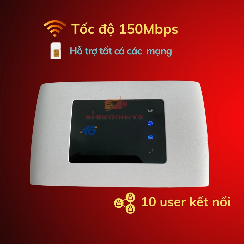 Bộ Phát Wifi 4G ZTE MF920V - Tốc Độ 150Mbps , Bộ phát 4G MF920V Mobifone