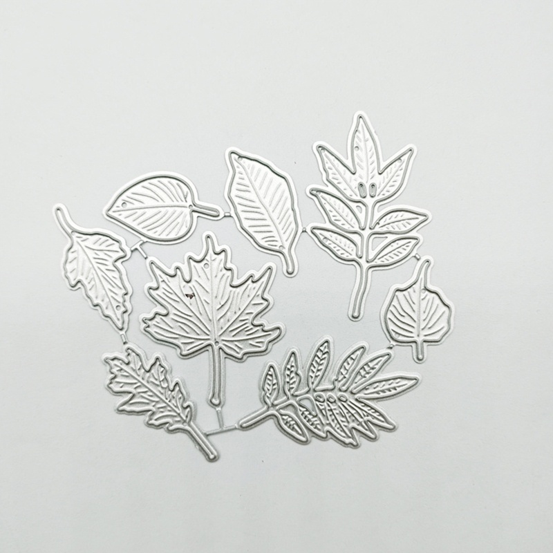 ✿ Khuôn Cắt Giấy Kim Loại Hình Hoa Lá Xinh Xắn