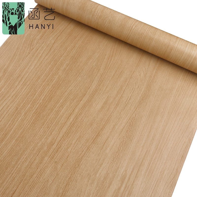 Giấy Dán Tường Sẵn Keo Vân Gỗ Nâu Nhat 10M x 45cm, không dễ phai, không thấm nước