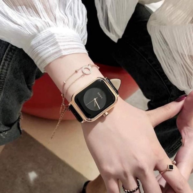 Đồng hồ  mặt chữ nhật thiết kết hợp thời trang siêu hot, chống nước, bảo hành 1 năm | BigBuy360 - bigbuy360.vn