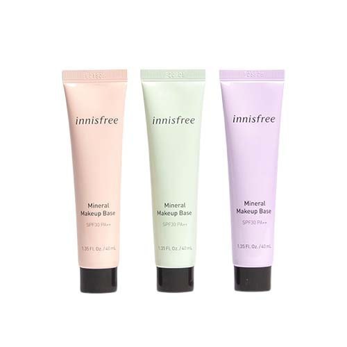 Kem lót Điều Chỉnh Tone Da, Kiềm Dầu Innisfree Mineral Make Up Base SPF30 PA++ HM22