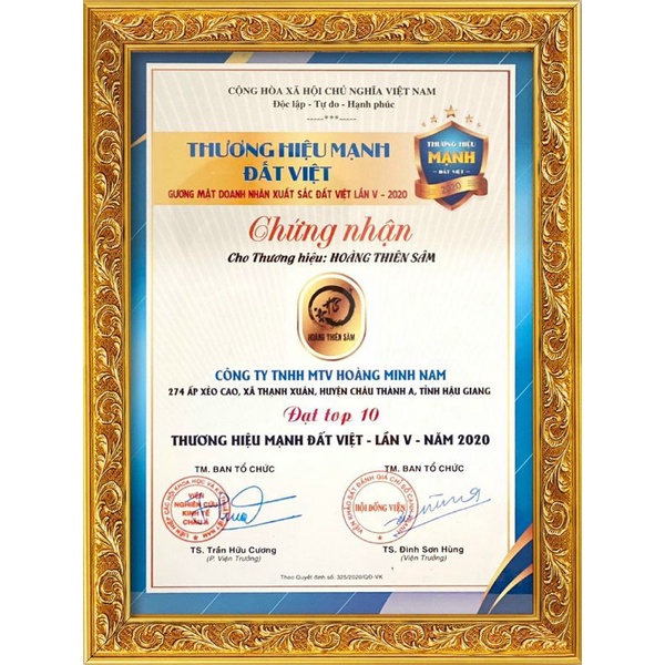 Tinh chất Hoàng Thiên Sâm