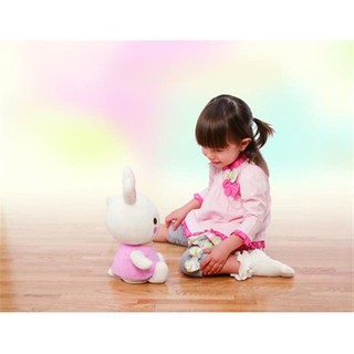 Thỏ bông thân thiện biết nói Combi (Hồng)
